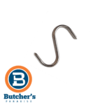 Stainless steel S-shaped meat hook
