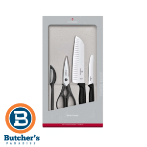 Butcher's Victorinox Swiss Classic Chef Culinary Kitchen Set Black - 4 Piece | 671334G