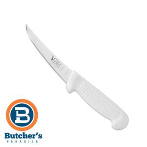 Butcher's Victory 5"/13cm Boning Knife Stainless Steel High Grip White Handle | 272013
