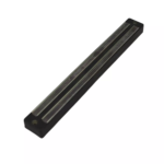 Black rectangular double bar magnet