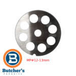 Stainless steel meat grinder plate