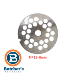 Butcher's Paradise MP12 8mm grinder plate