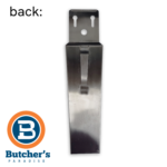 Stainless steel wall-mounted bracket with clip