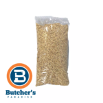 Bag of wood smoking chips with logo