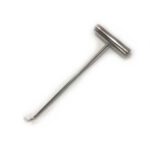 Stainless steel T-handle hook tool