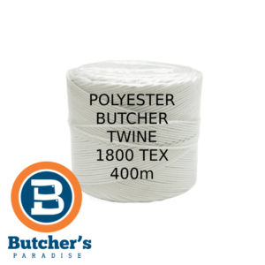 Polyester Butchers Twine White 1800Tex/400m