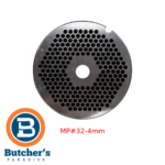 Meat grinder plate with 4mm holes