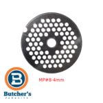 Meat grinder plate with 4mm holes