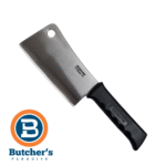 Butcher's Paradise meat cleaver, black handle