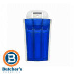 Blue reusable ice pack with handle